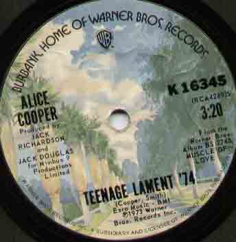 Alice Cooper - Teenage Lament 74