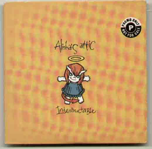 ALISHAS ATTIC - INDESTRUCTABLE NEW -  TRACK PROMO CARD SLEEVE - CD