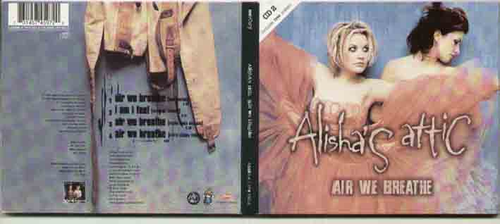 ALISHAS ATTIC - AIR WE BREATHE NEW - CD2 4 TRACK WITH POSTER - CD