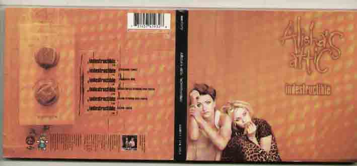 ALISHAS ATTIC - INDESTRUCTABLE NEW - 6 TRK MIXES DIGIPAK WITH POSTER AATDD3 - CD