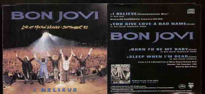 Bon Jovi CD