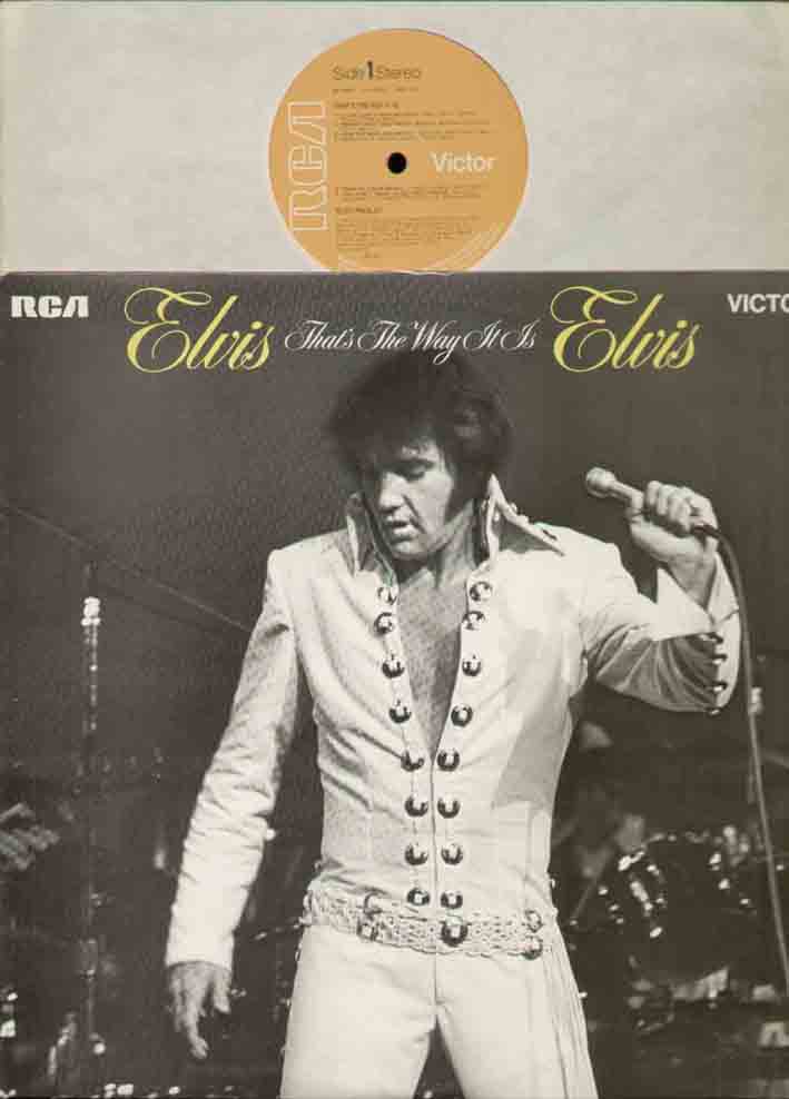 ELVIS PRESLEY - THAT�S THE WAY IT IS 12 TRK ORIGINAL ISSUE DISC MINT SLEEVE EXCELLENT - LP