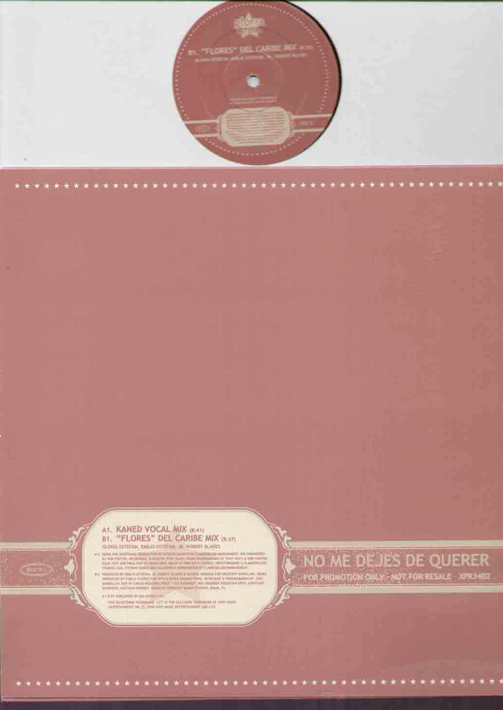 Gloria Estefan No+Me+Dejes+De+Querer 12''