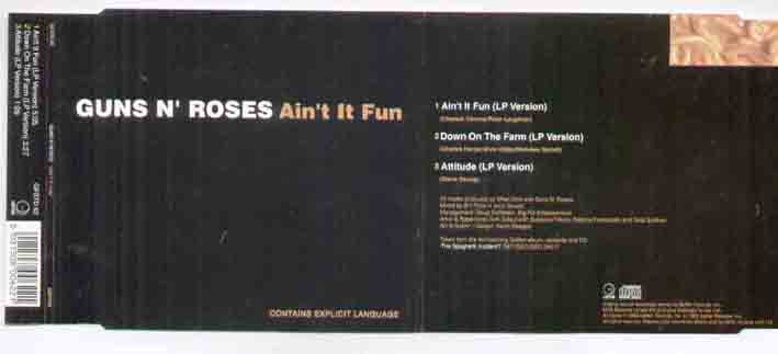 Guns N Roses CD
