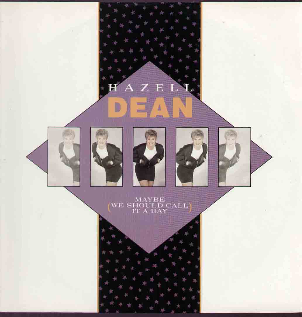 HAZELL DEAN - MAYBE new unplayed 3 trk with instumental version and NO FOOL murray mix 12EM62 - Maxi 45T