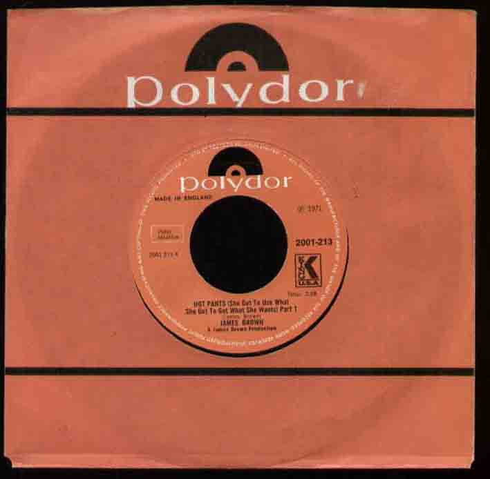 James Brown - Hot Pants Record