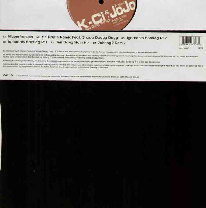 Kci And Jojo You+Bring+Me+Up 12''