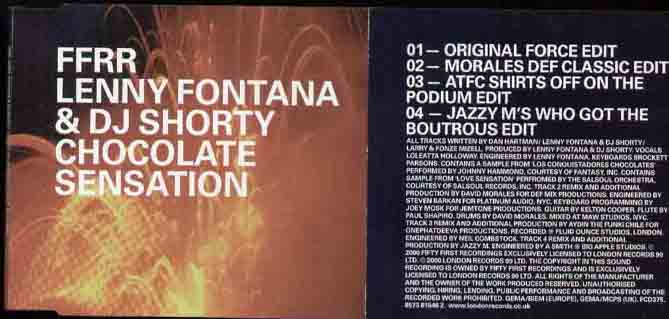 Lenny Fontana And Dj Shorty CD