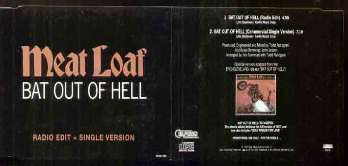 Bat Out Of Hell - Meat Loaf