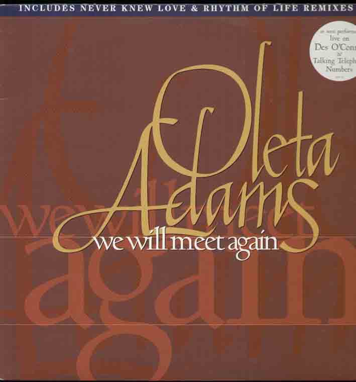 Oleta Adams - We Will Meet Again Album