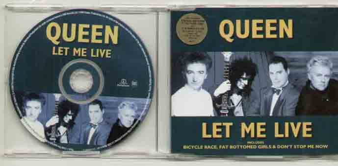 Queen Let+Me+Live CD