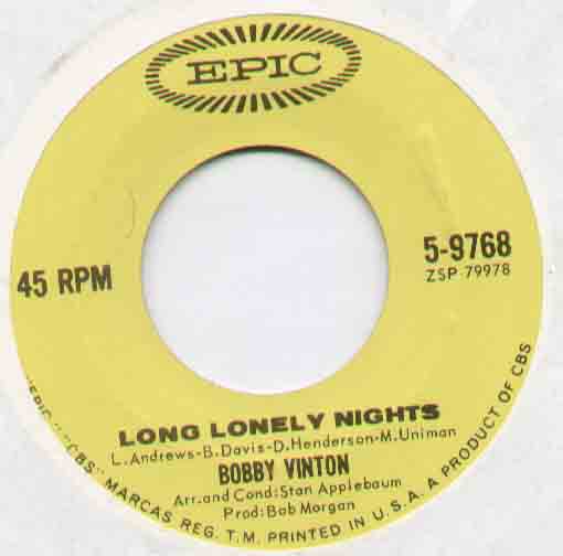 Bobby Vinton 7