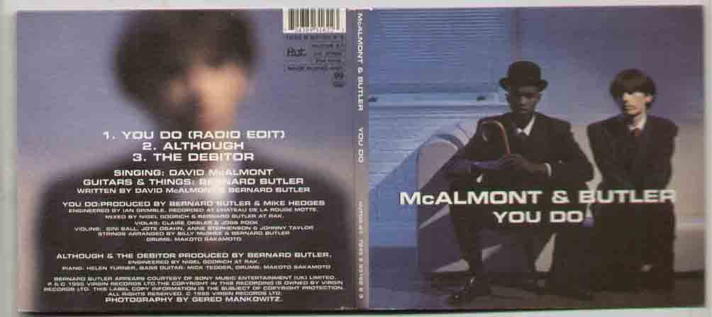 Mcalmont And Butler CD