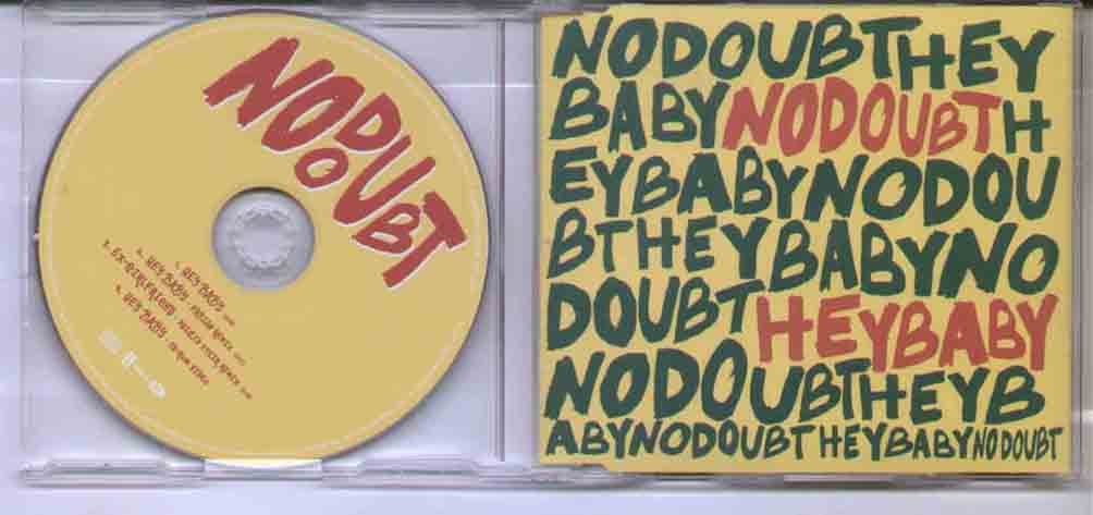 No Doubt Hey+Baby CD
