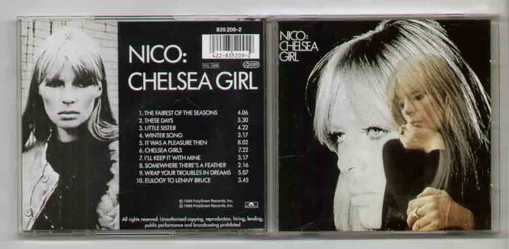 Nico Chelsea+Girl CD