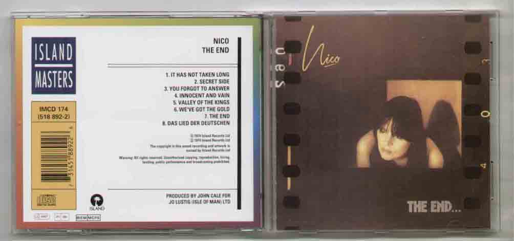 Nico The+End CD
