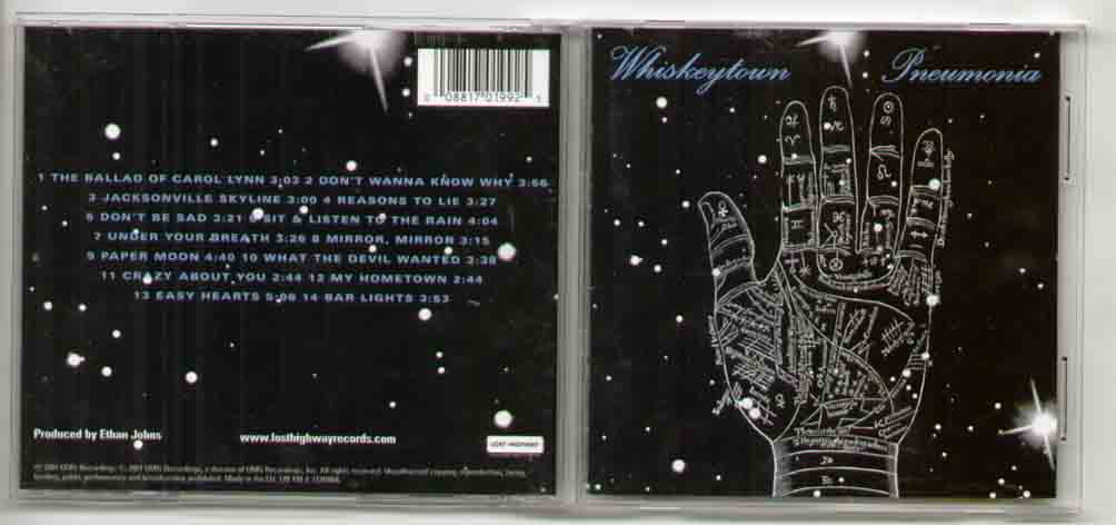 Whiskeytown Pneumonia CD