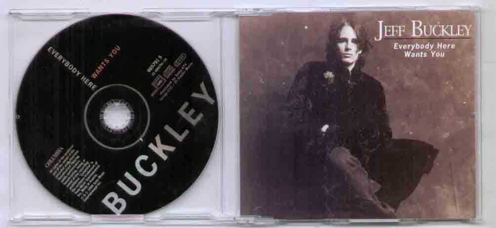 JEFF BUCKLEY - EVERYBODY HERE WANTS YOU UNPLAYED 3 TRK WITH LOVER YOU SHOULD HAVE COME OVER live in japan / TONGUE  - CD