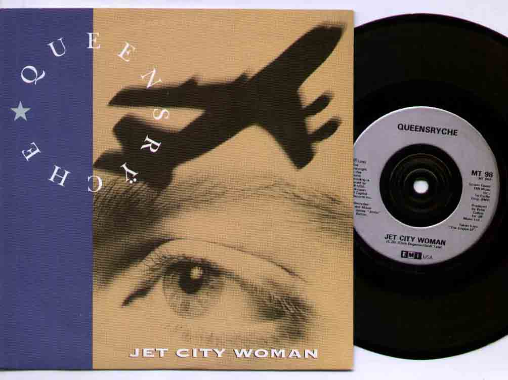 Queensryche Jet+City+Woman 7''