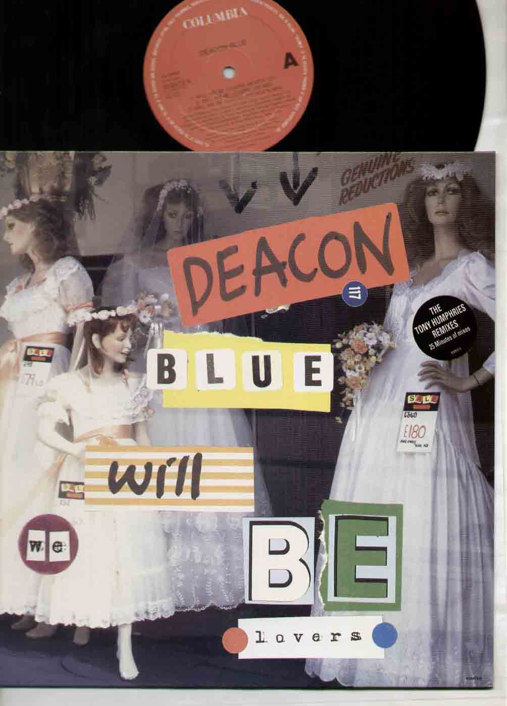 Deacon Blue Will+We+Be+Lovers 12''