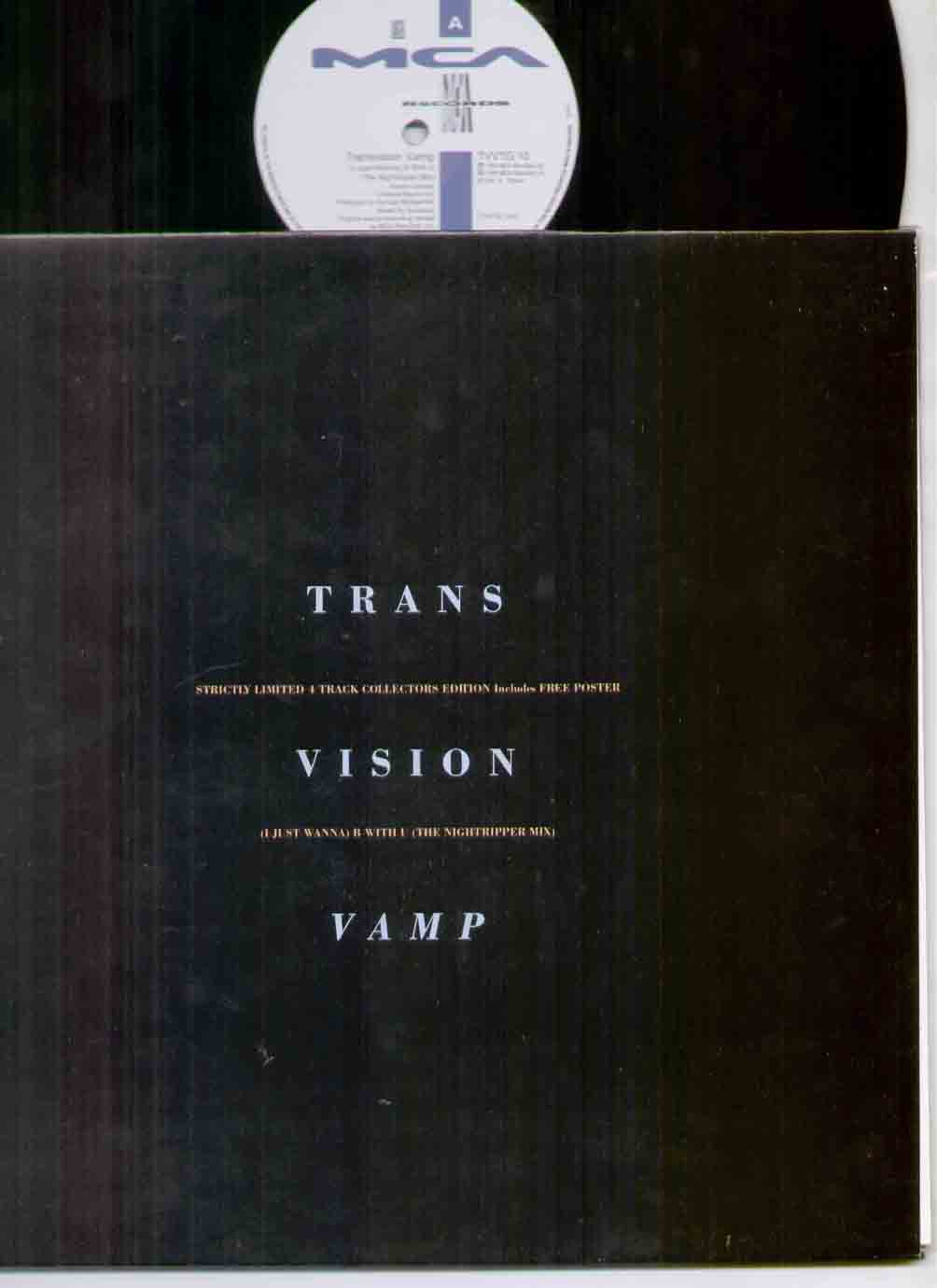 Transvision Vamp I+Just+Wanna+B+With+U 12''