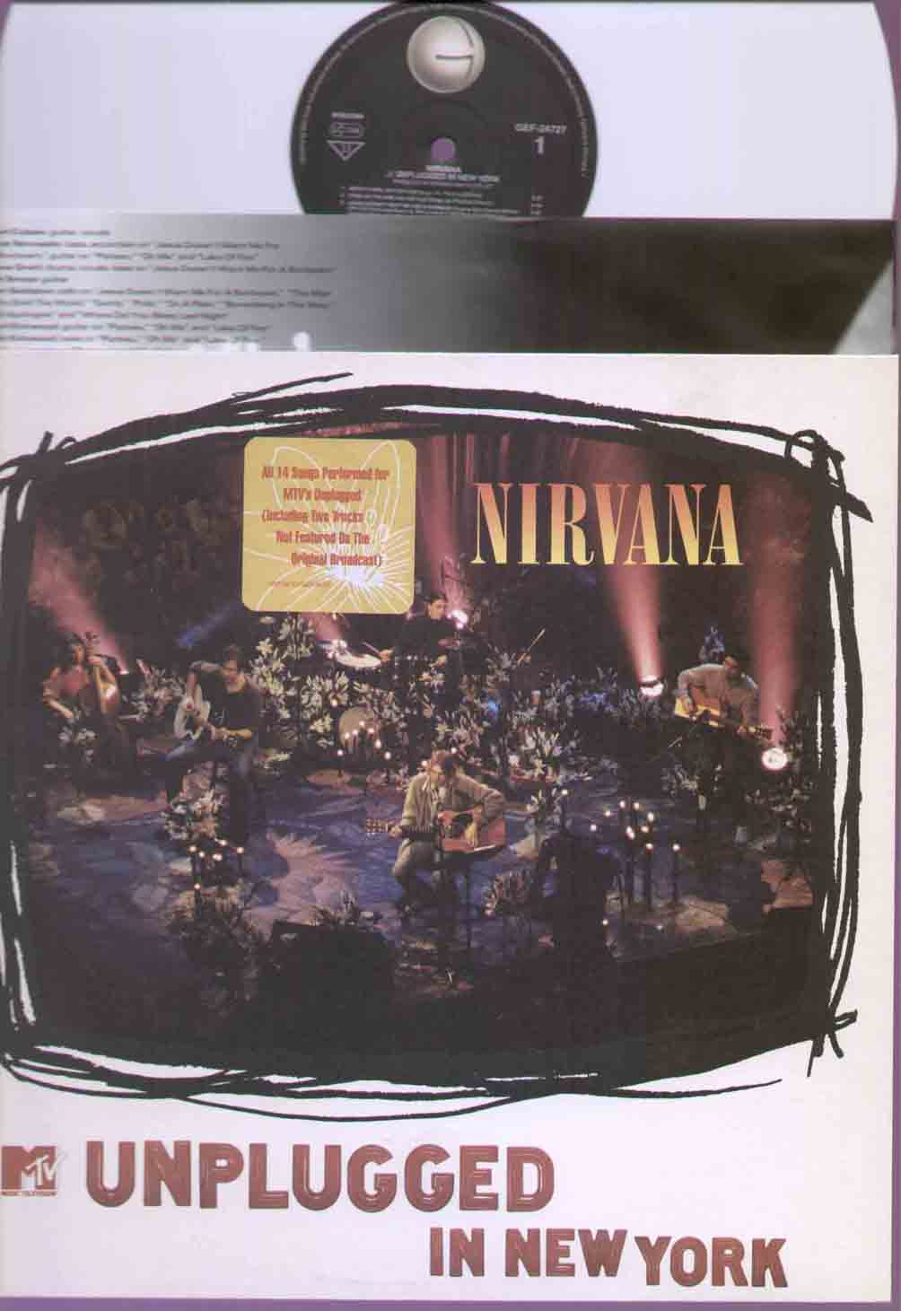 Nirvana Unplugged LP