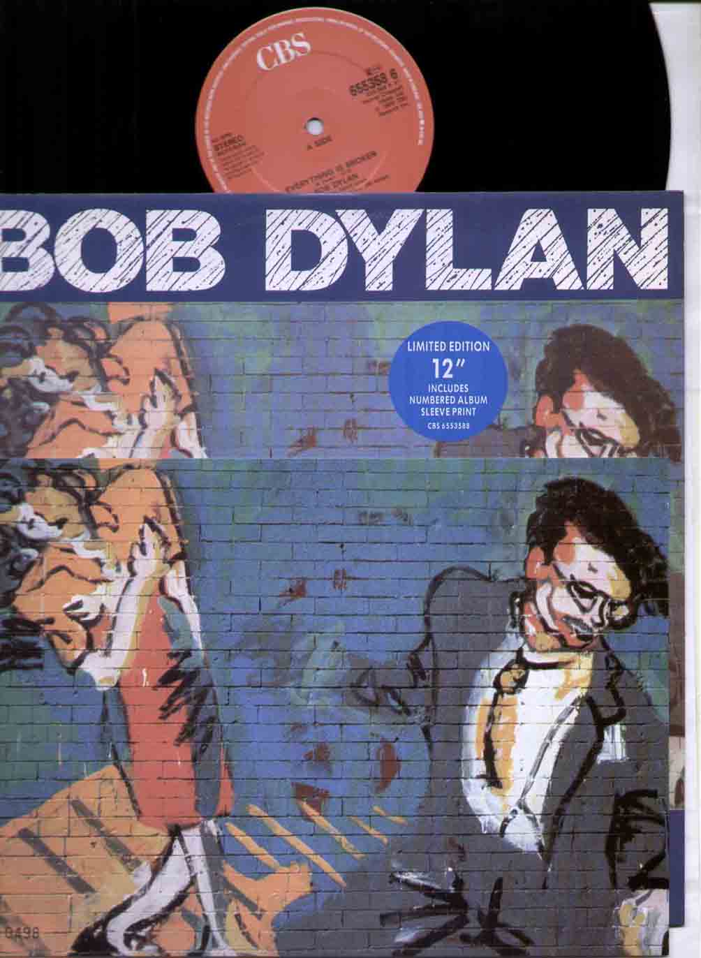 Bob Dylan Everything+Is+Broken 12''