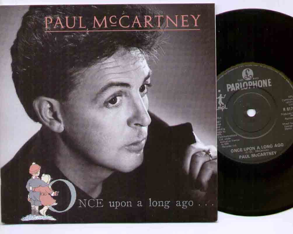 Paul McCartney Once+Upon+A+Long+Ago 7''