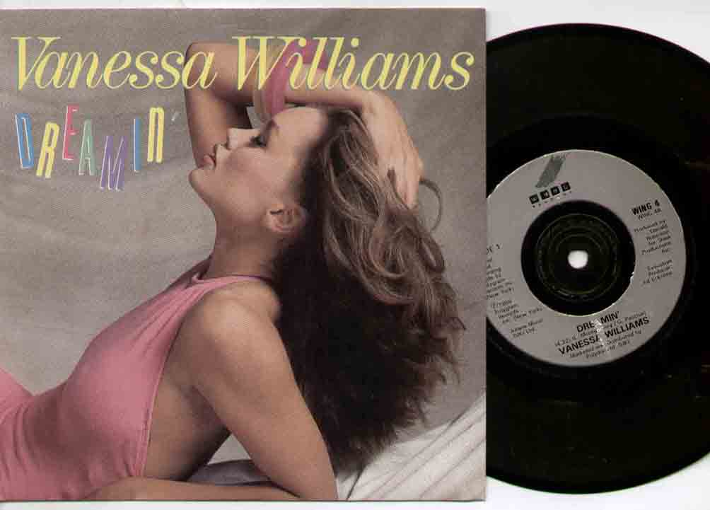 VANESSA WILLIAMS - DREAMIN NEW UNPLAYED B/W RIGHT STUFF - 45T (SP 2 titres)