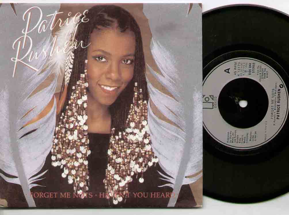 PATRICE RUSHEN - FORGET ME NOTS NEW UNPLAYED ORIGINAL B/W HAVEN'T YOU HEARD - 45T (SP 2 titres)