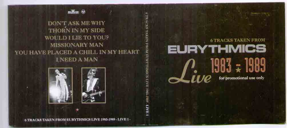 Eurythmics CD