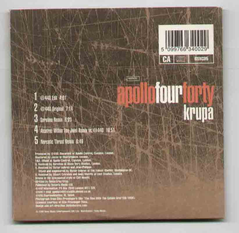 Apollo Four Forty CD