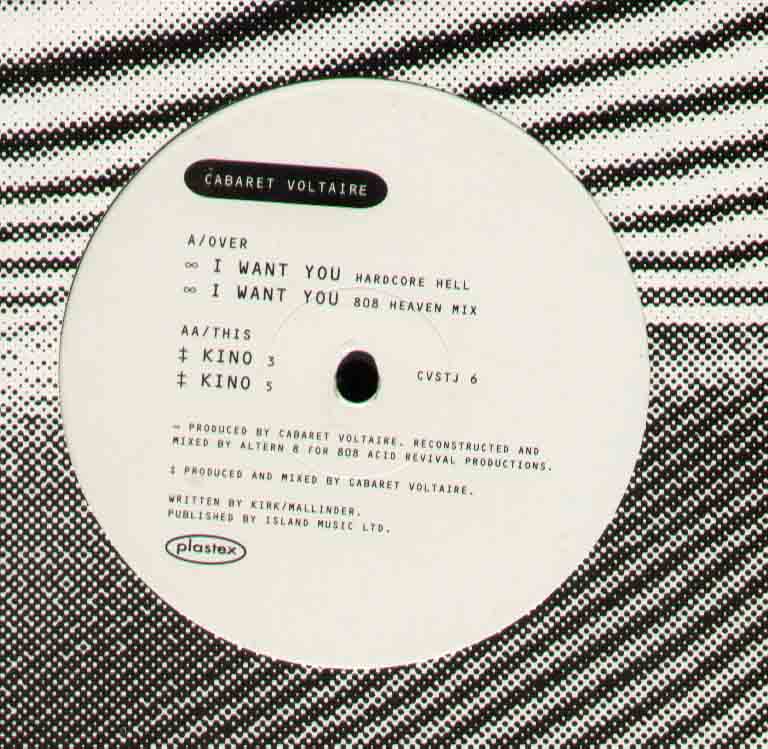 I Want You - Cabaret Voltaire