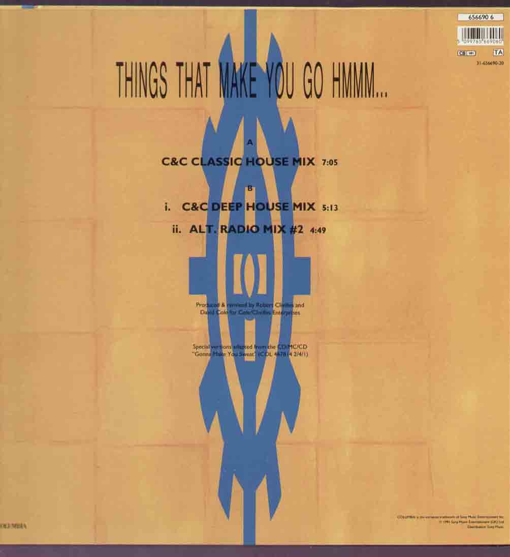 C+C Music Factory Things+That+Make+You+Go+Hmmm 12''