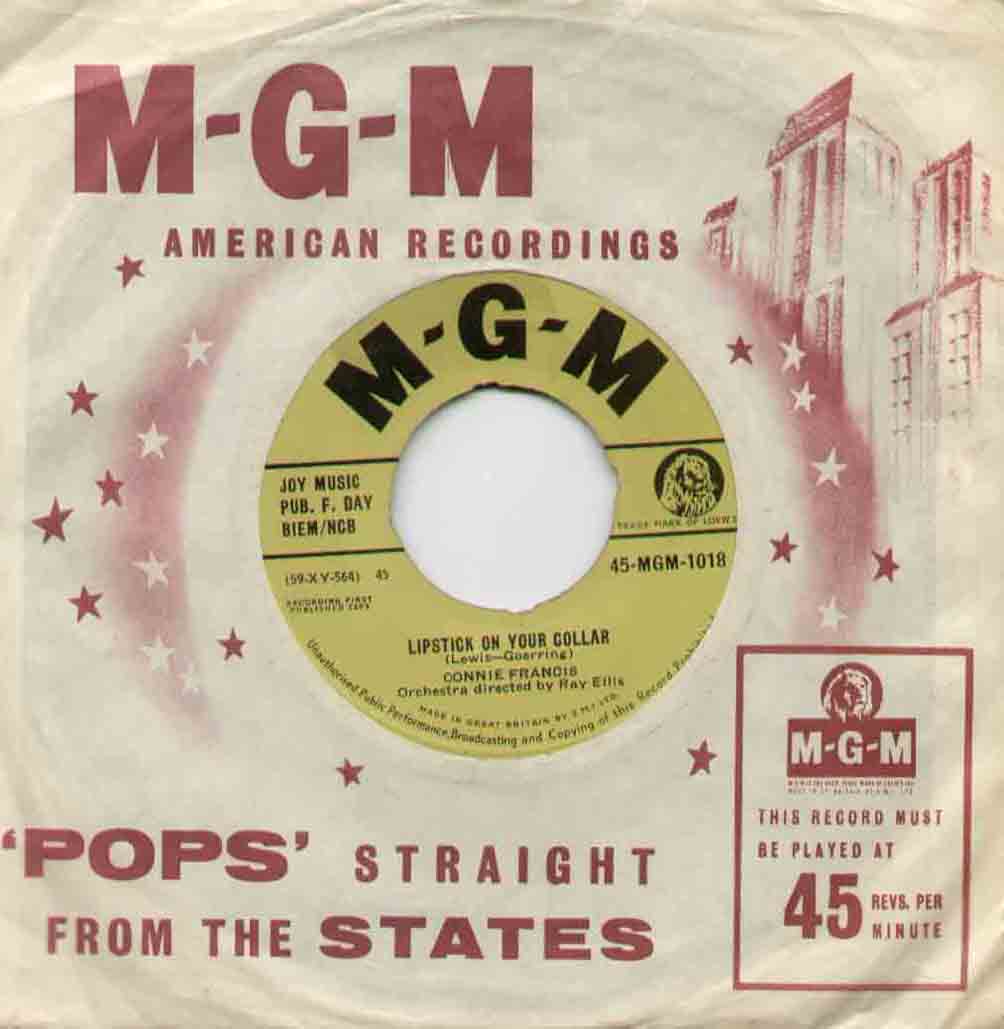 Connie Francis - Lipstick On Your Collar