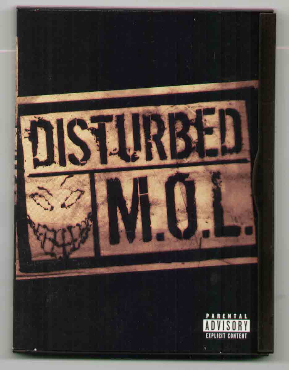 DISTURBED - M.O.L CONCERT FOOTAGE AND VIDEO CLIPS - DVD