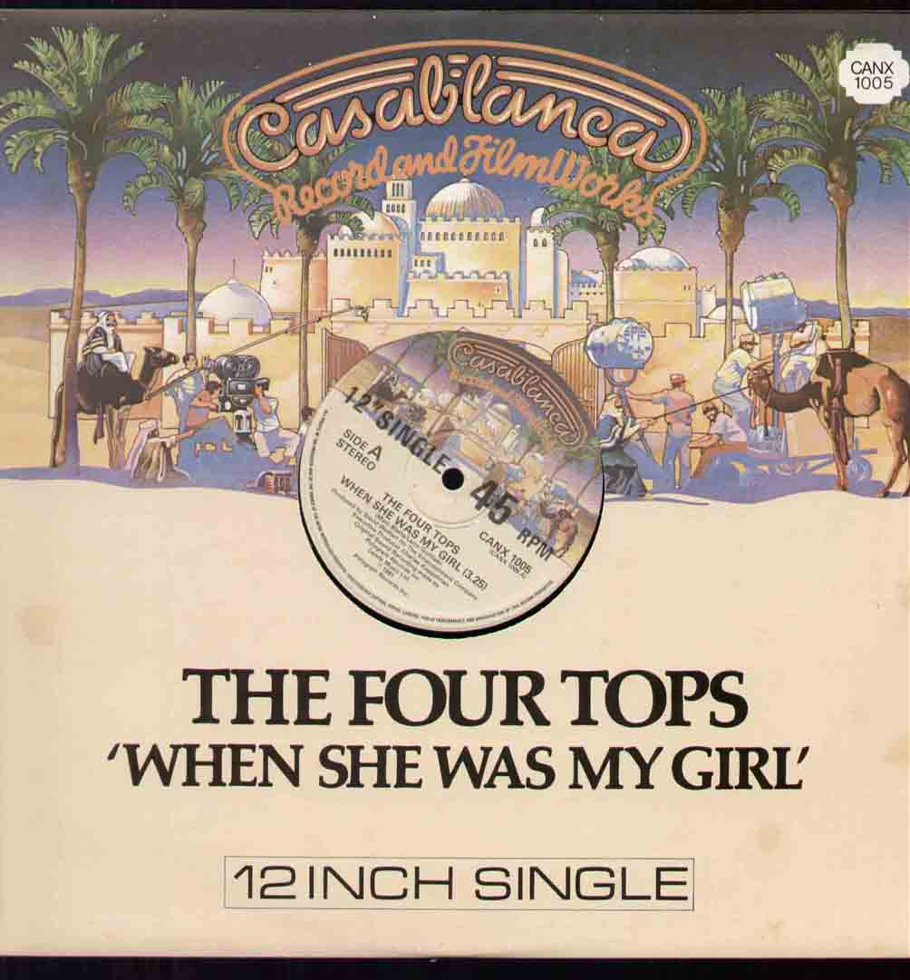 Four Tops - When She Was My Girl Album