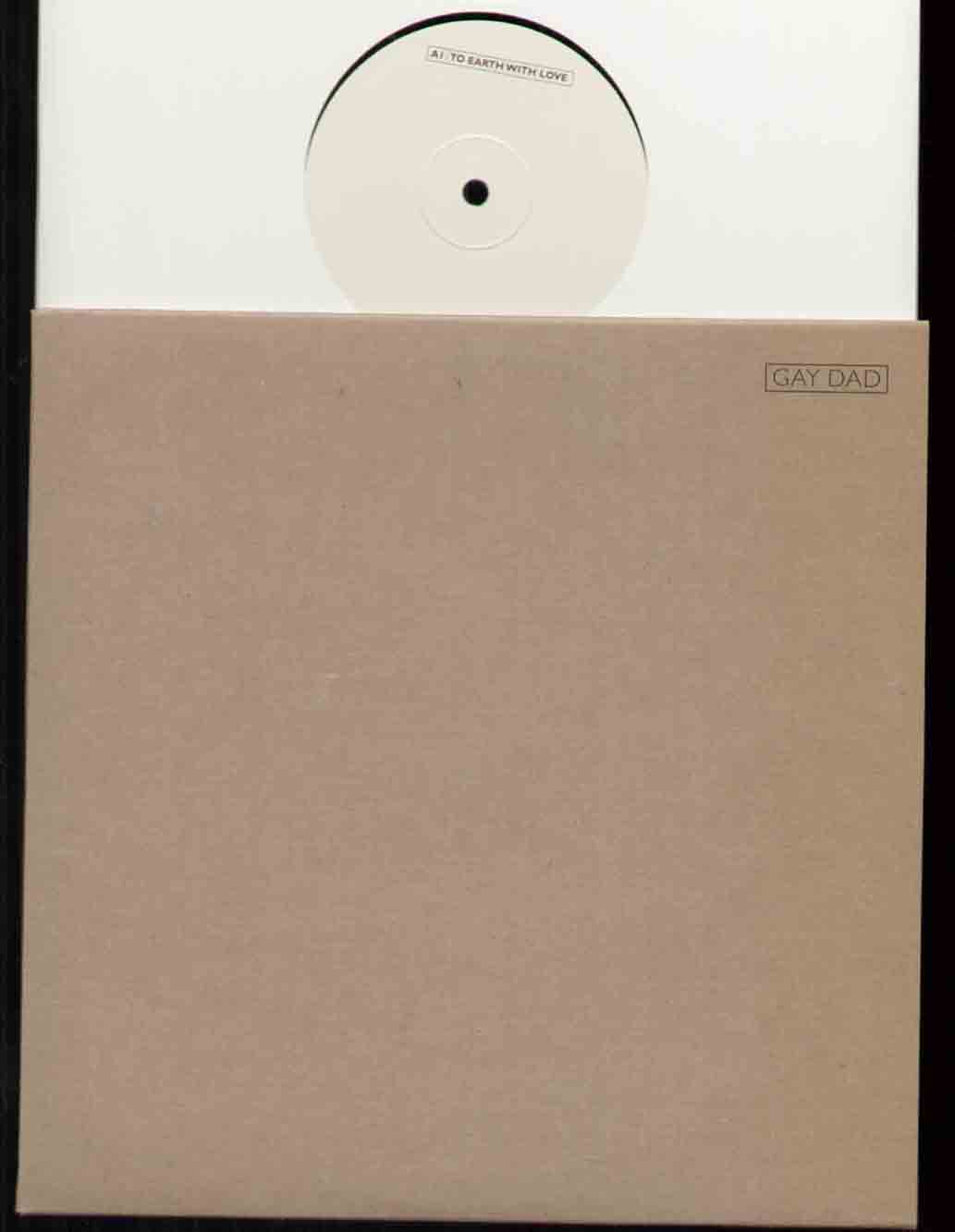GAY DAD - TO EARTH WITH LOVE NEW UNPLAYED RARE PROMO WITH DIMSTAR PICTURE SLEEVE - 25 cm