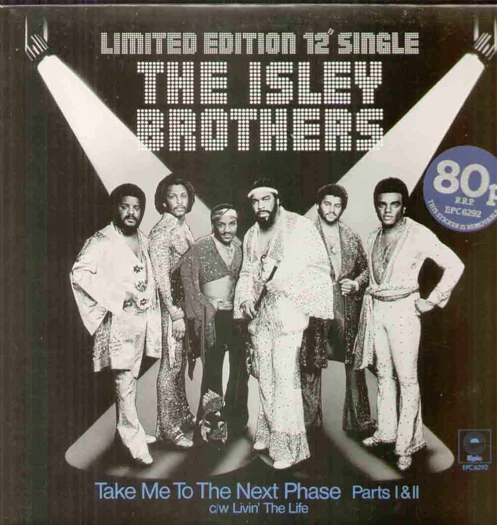 ISLEY BROTHERS - TAKE ME TO THE NEXT PHASE NEW UNPLAYED ORIGINAL PARTS 1 AND 2 LIMTED EDITION - 12 inch 45 rpm