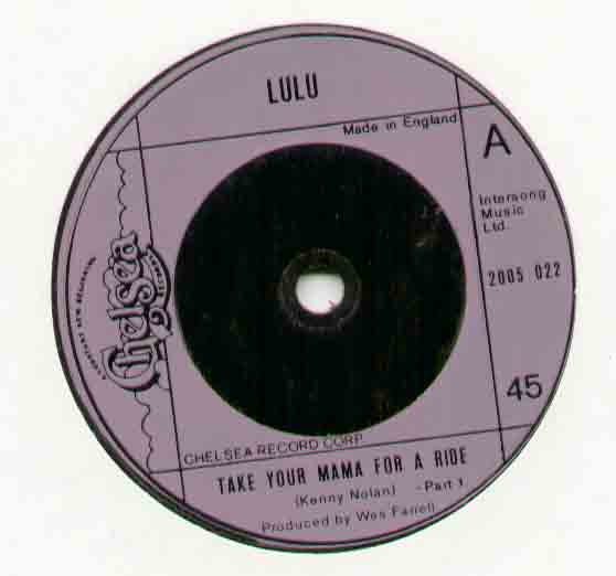 Lulu - Take Your Mama For A Ride