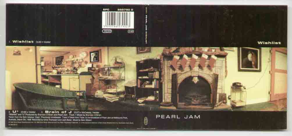 Pearl Jam Wishlist CD