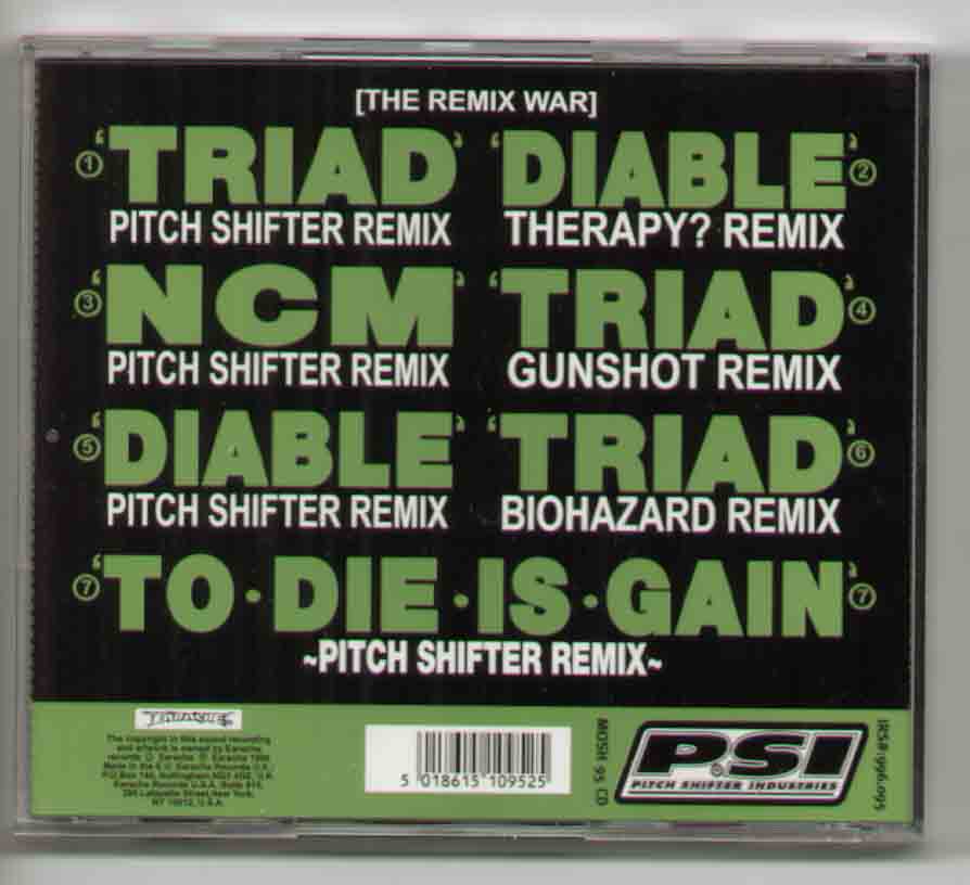 Pitch Shifter Vs The Remix War listings