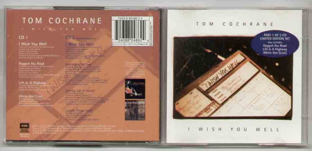 I Wish You Well - Tom Cochrane