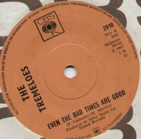 Tremeloes - Even The Bad Times Are Good Album