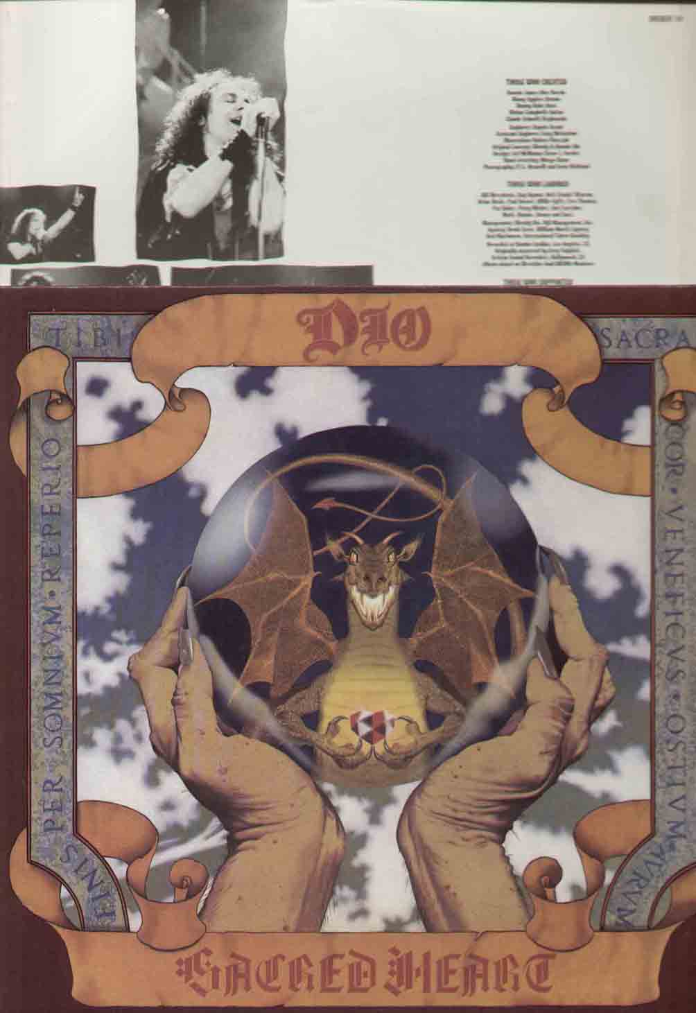 Dio - Sacred Heart Vinyl