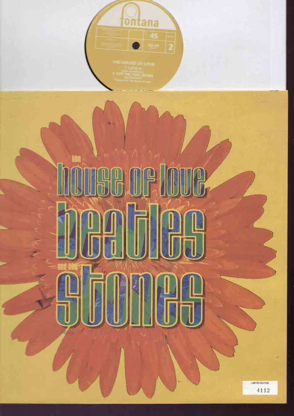 House Of Love Beatles+And+The+Stones 12''