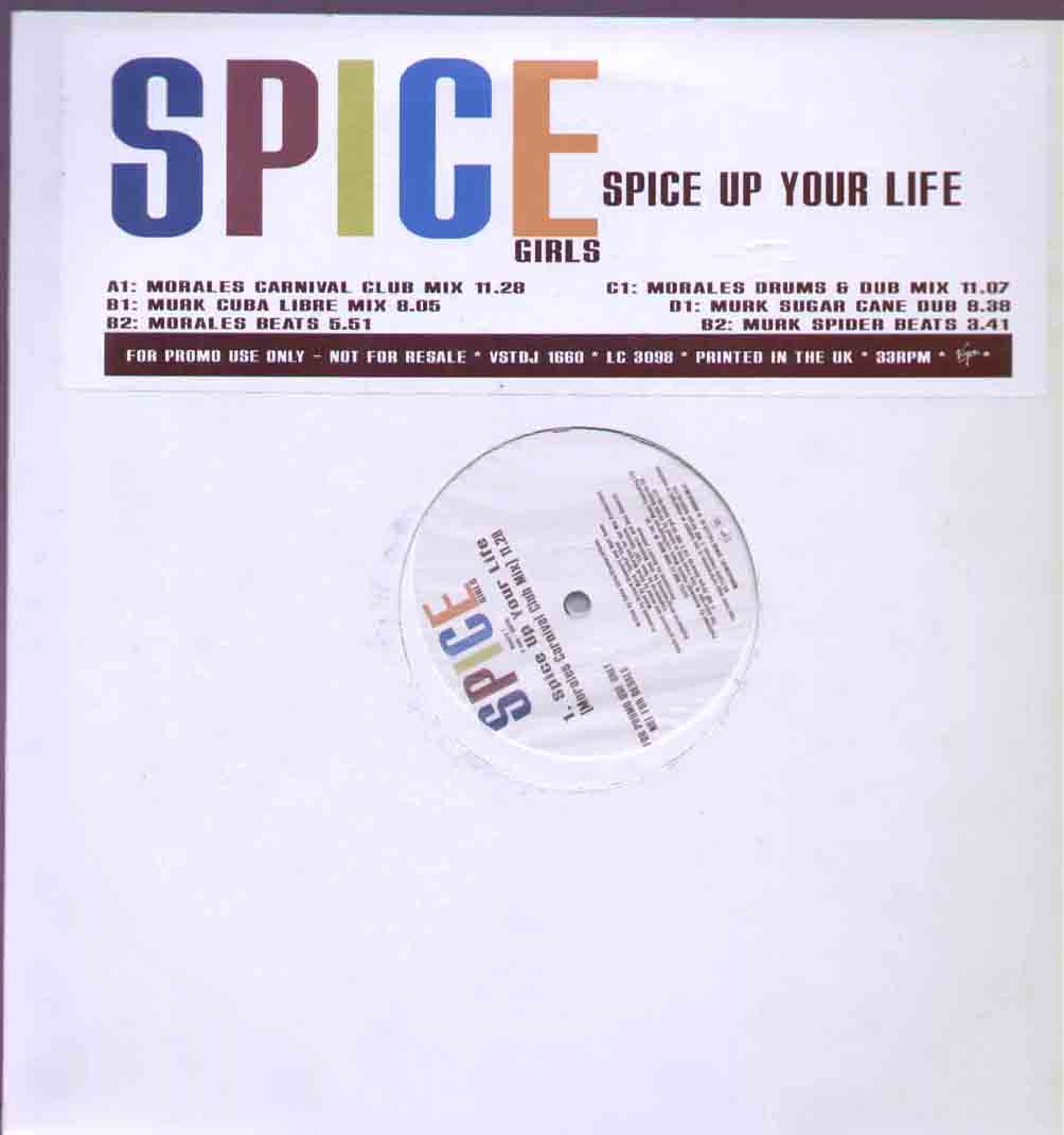 Spice Girls Spice+Up+Your+Life 12''