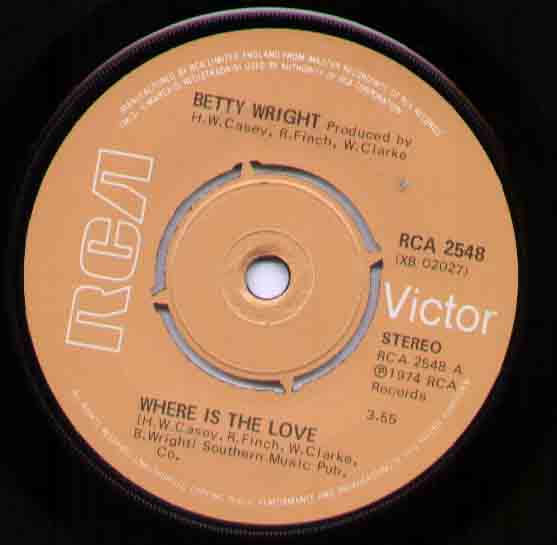 Betty Wright Where+Is+The+Love 7''