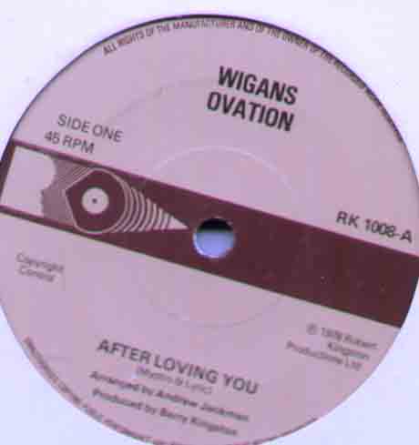 Wigans Ovation After+Loving+You 7''