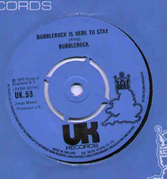 Bubblerock Bubblerock+Is+Here+To+Stay 7''